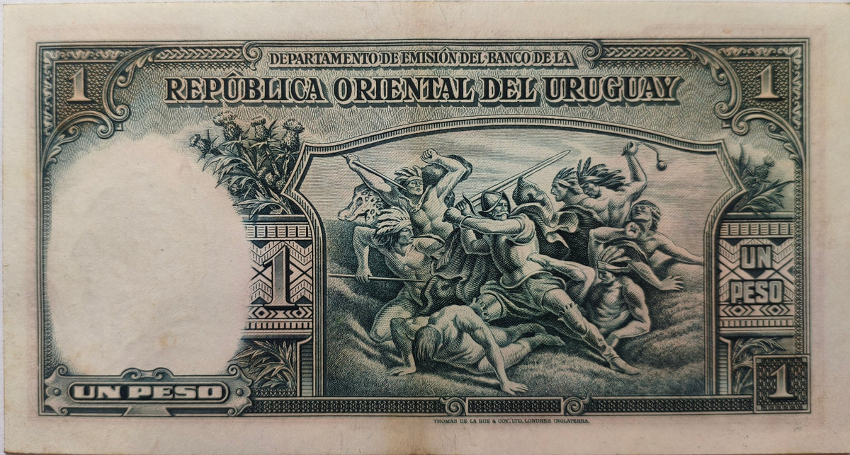 Uruguay - 1935 - 1 Peso - 9.III.8