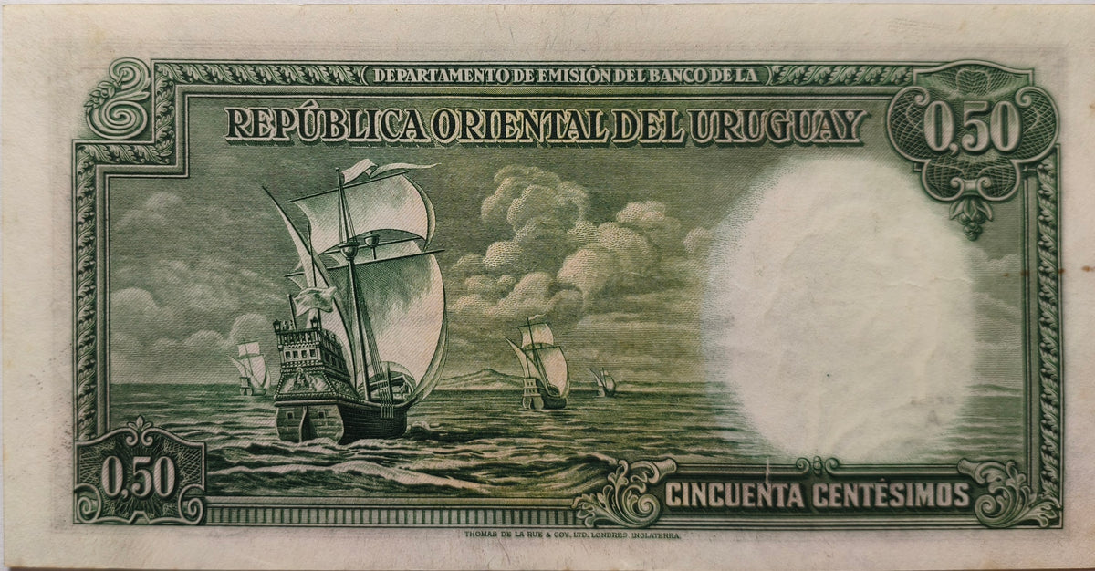 Uruguay - 1935 - 50 Centésimos - 9.II.3