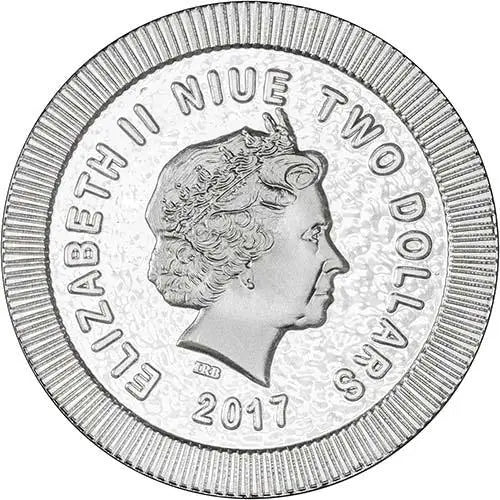 Niue - 2017 - 2 Dólars - Onza de Plata