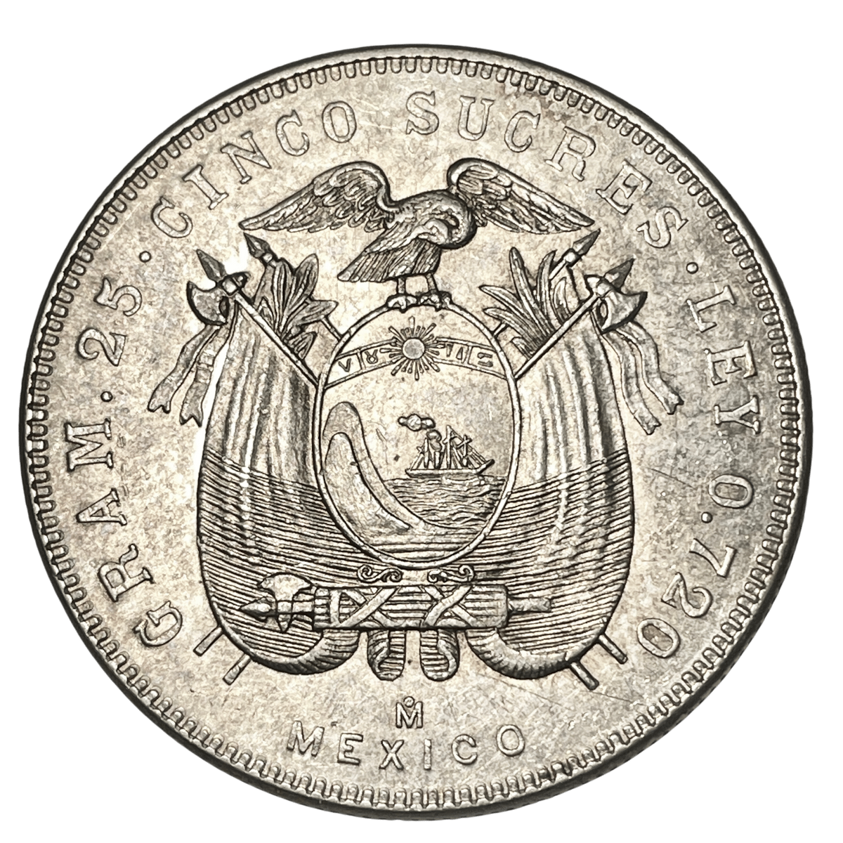 Ecuador - 1944 - 5 Sucres