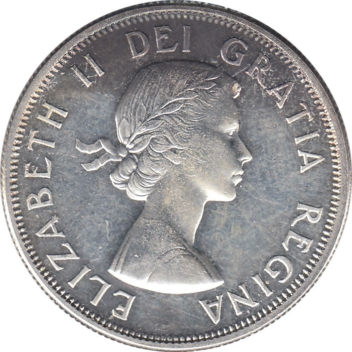 Canadá - 1959 a 1964 - 50 Cents