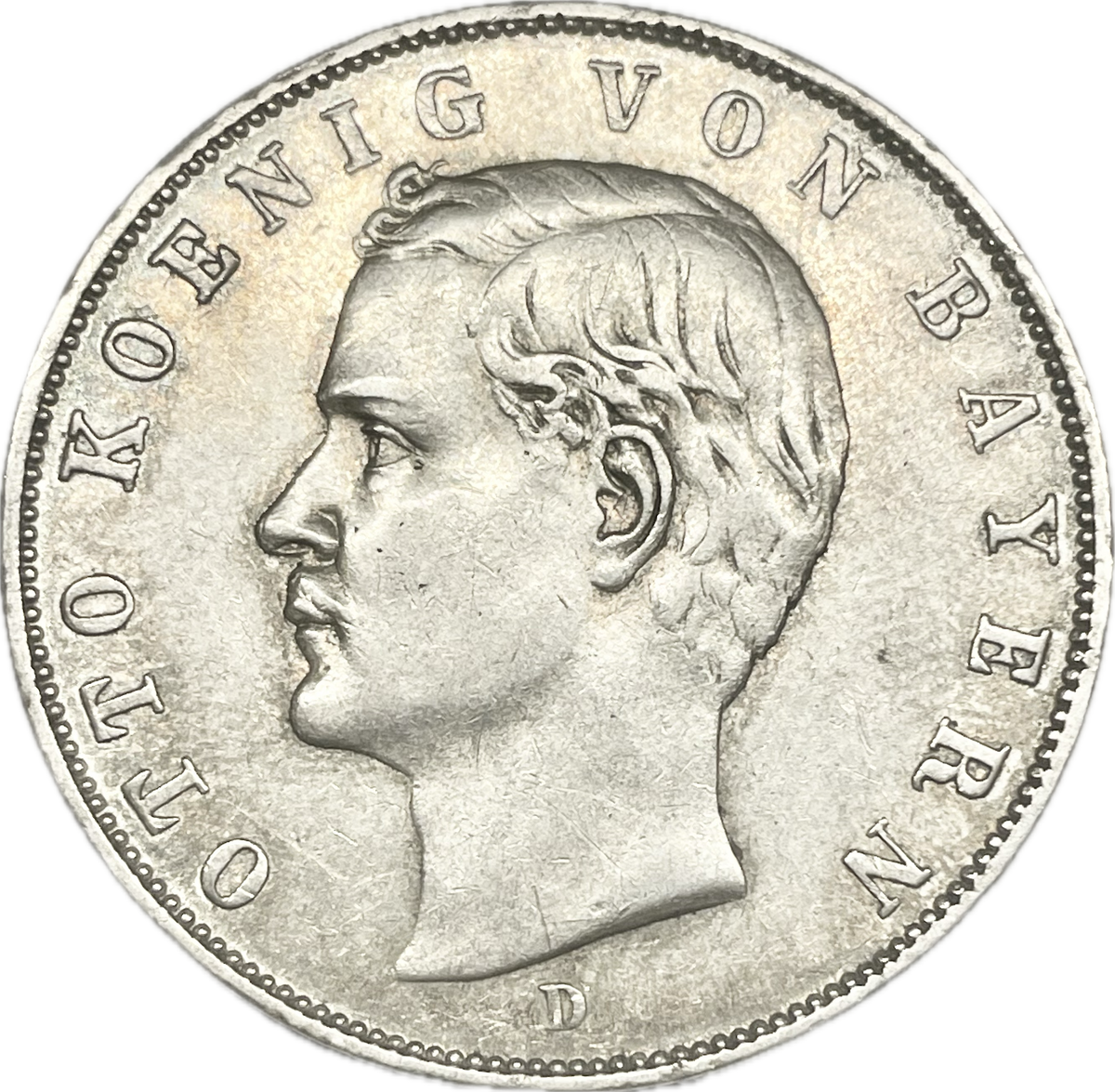 Alemania - 1911 - Bavaria - 3 Marcos - D