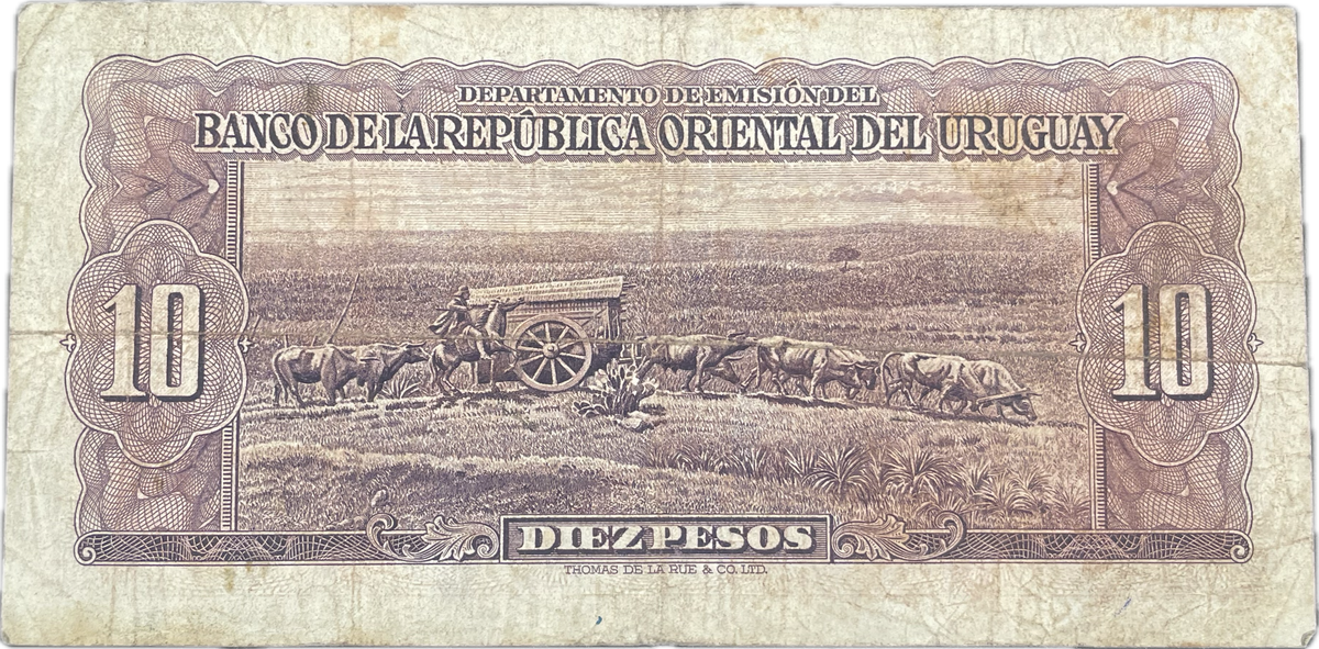 Uruguay - 1939 - 10 Pesos - 10.V.14