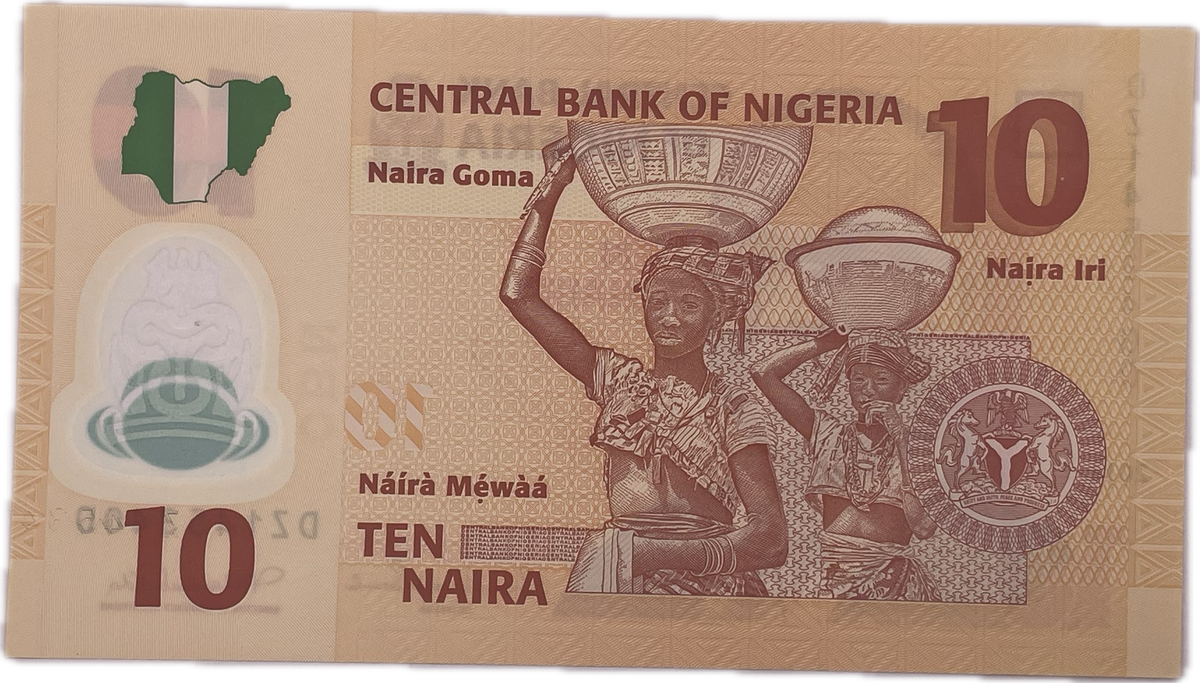 Nigeria - 2011 - 10 Naira - Sin Circular