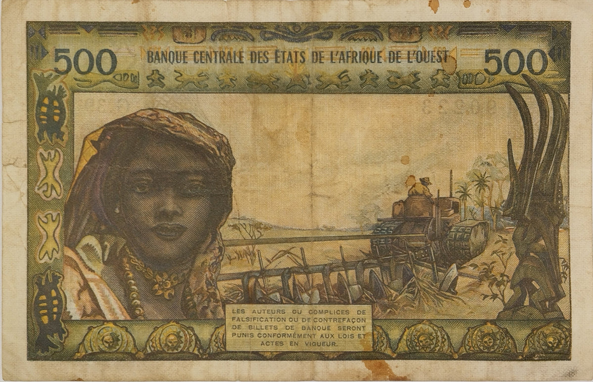 Africa Occidental Francesa - 1956 - 500 Francos