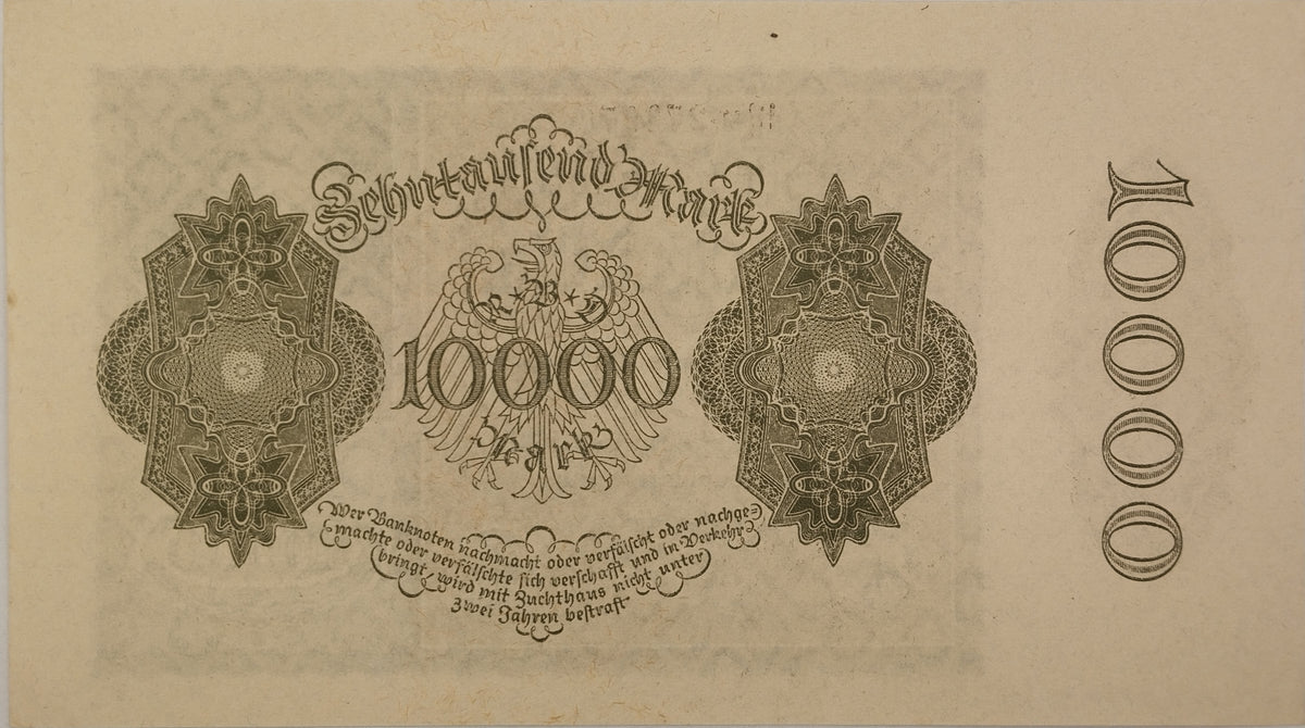 Alemania - 1922 - 10.000 Marcos - Sin Circular
