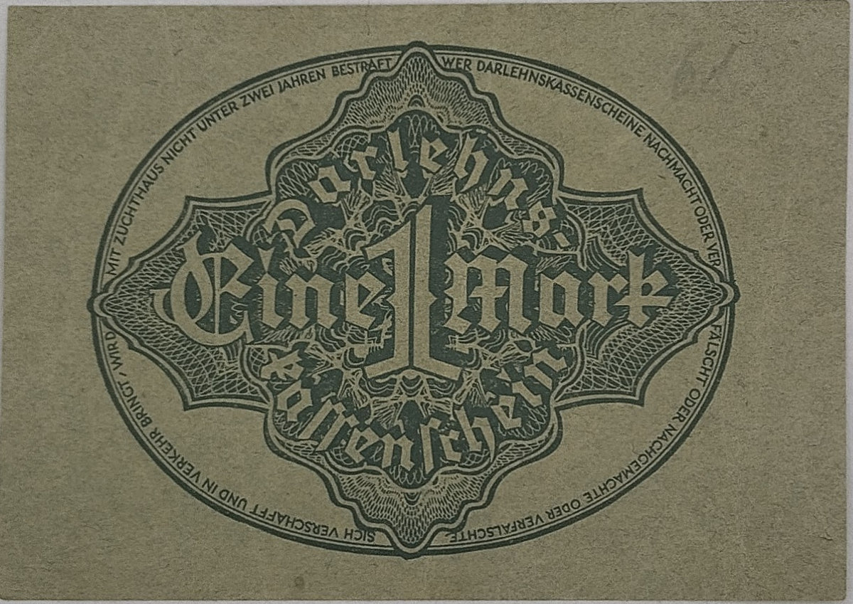 Alemania - 1922 - 1 Marcos