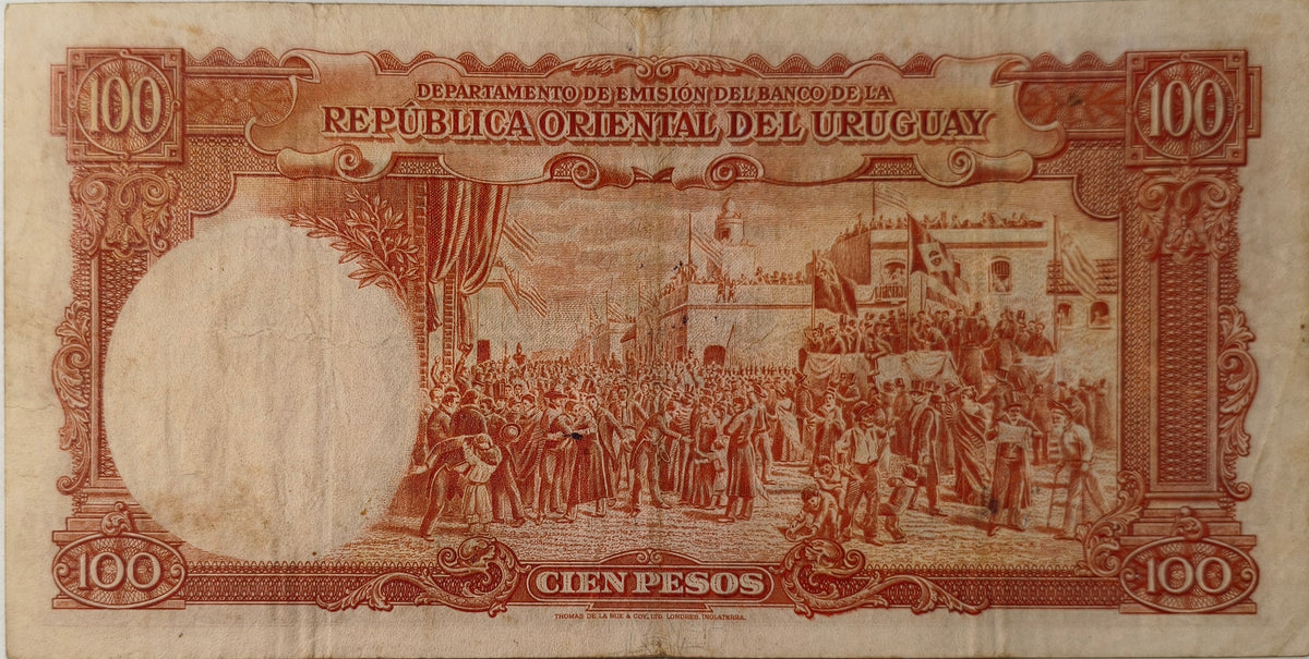 Uruguay - 1935 - 100 Pesos - 9.VII.4