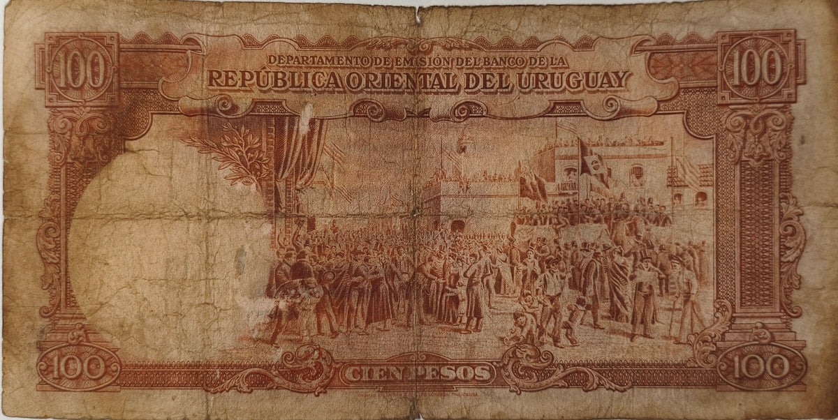 Uruguay - 1935 - 100 Pesos - 9.VII.2