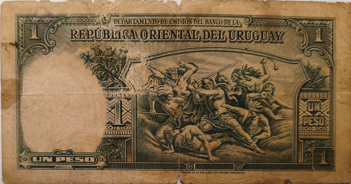 Uruguay - 1935 - 1 Peso - 9.III.11