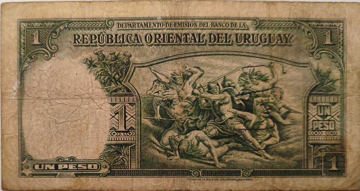 Uruguay - 1935 - 1 Peso - 9.III.12