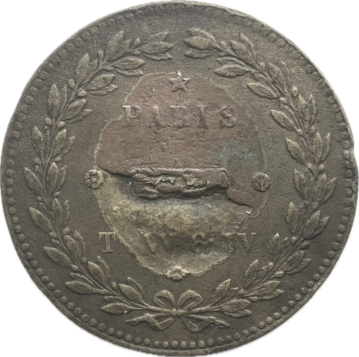 Chile - 1849 - Botón Gauchesco