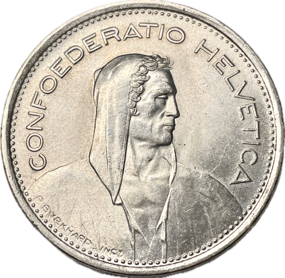Suiza - 1931 a 1969 - 5 Francos