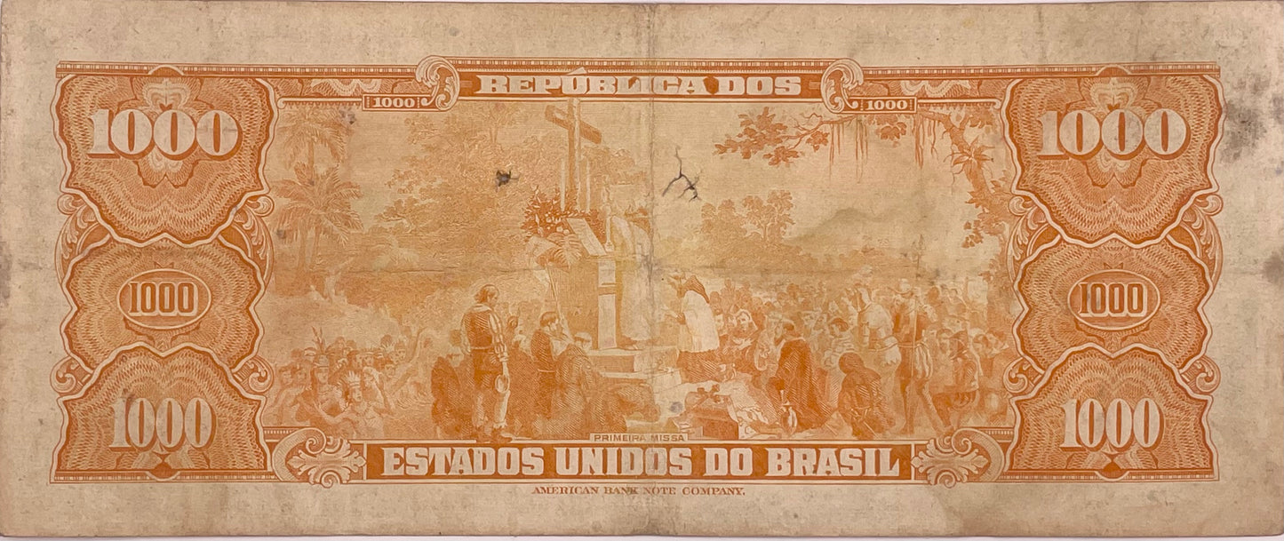 Brasil - 1958 - 1000 Cruceros