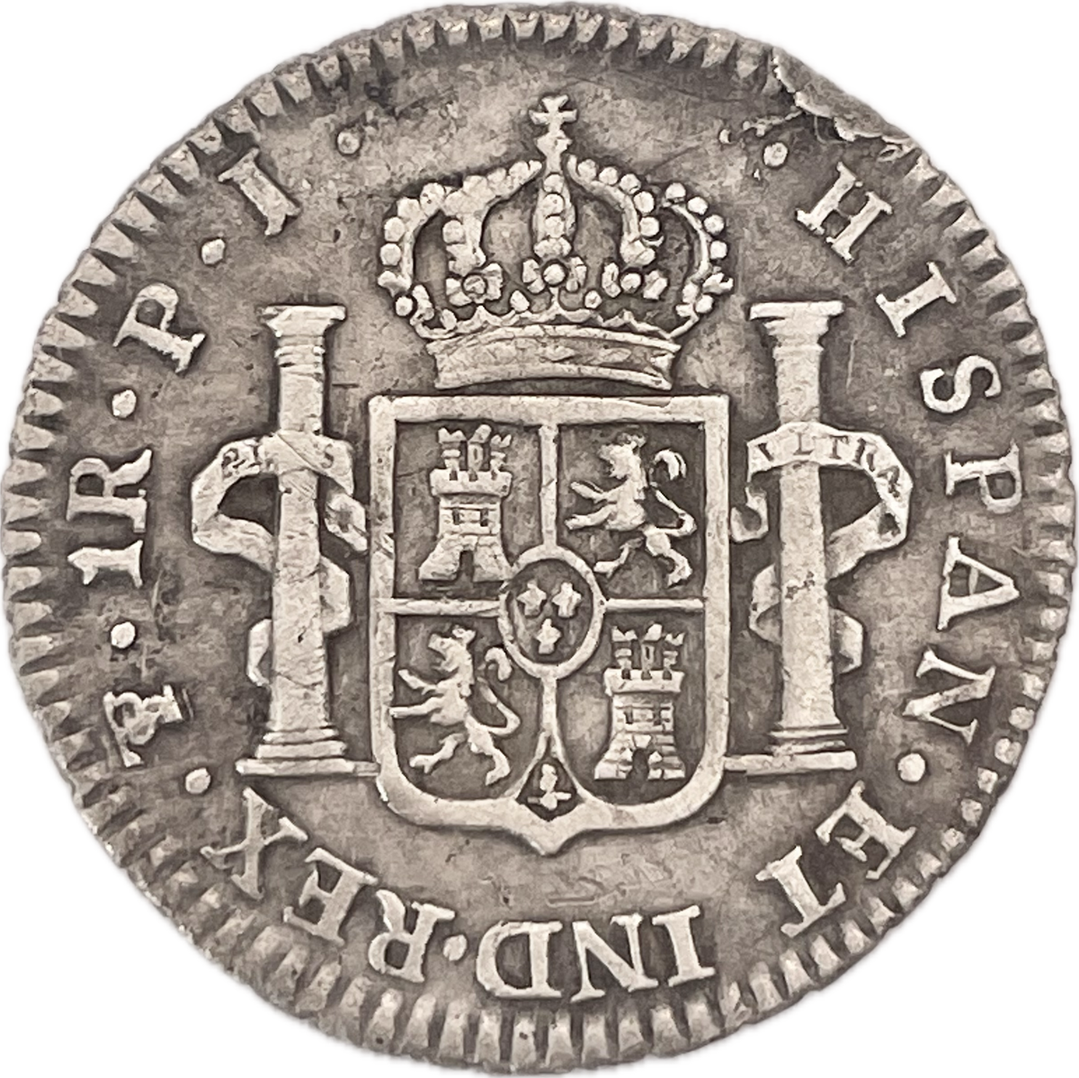 España Colonial - 1808 - Potosí - 1 Real