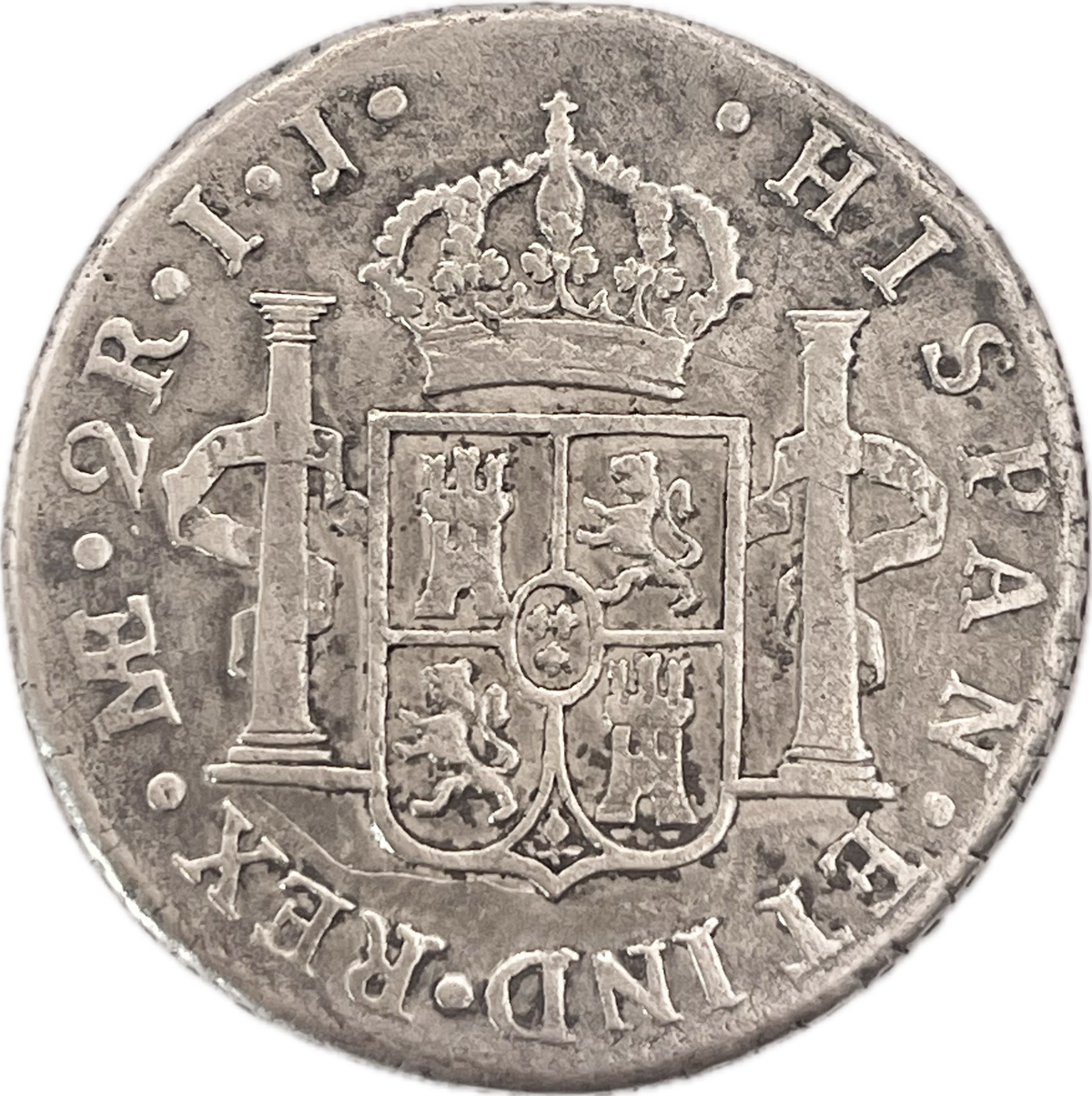 España Colonial - 1803 - Lima - 2 Reales