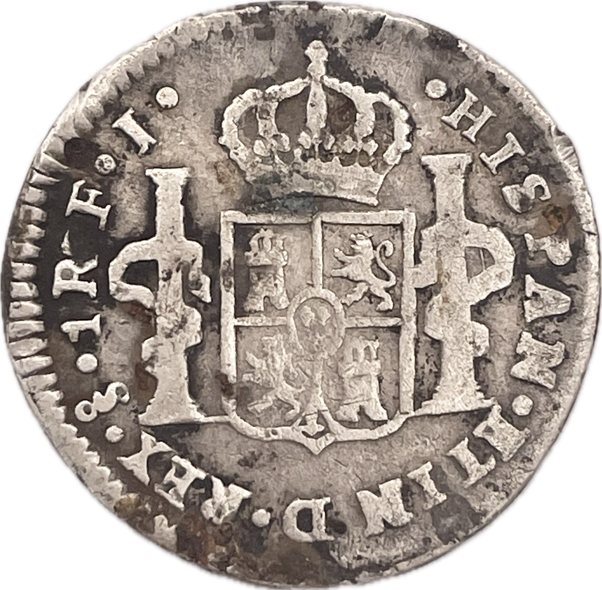 España Colonial - 1808 - Santiago - 1 Real