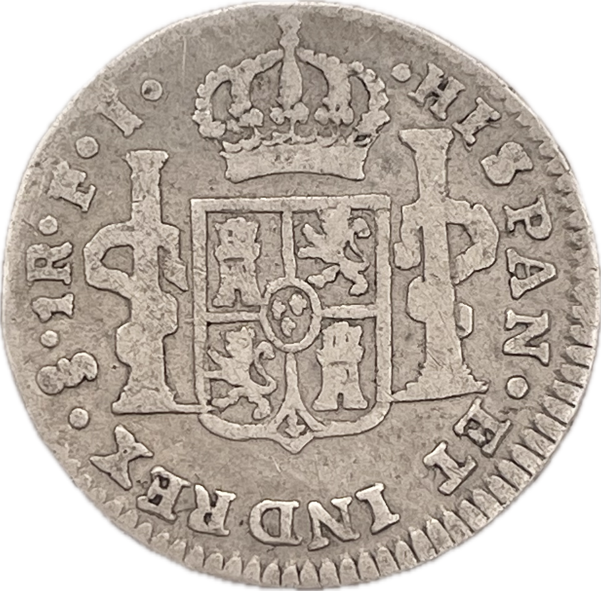 España Colonial - 1809 - Chile - 1 Real