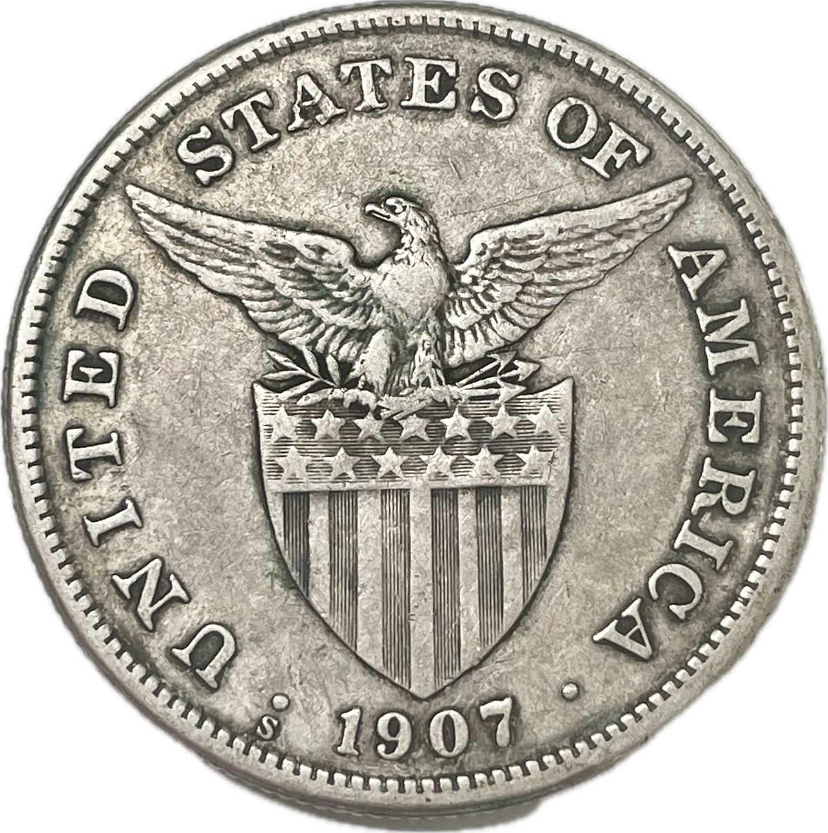 Filipinas - 1907 - 1 Peso