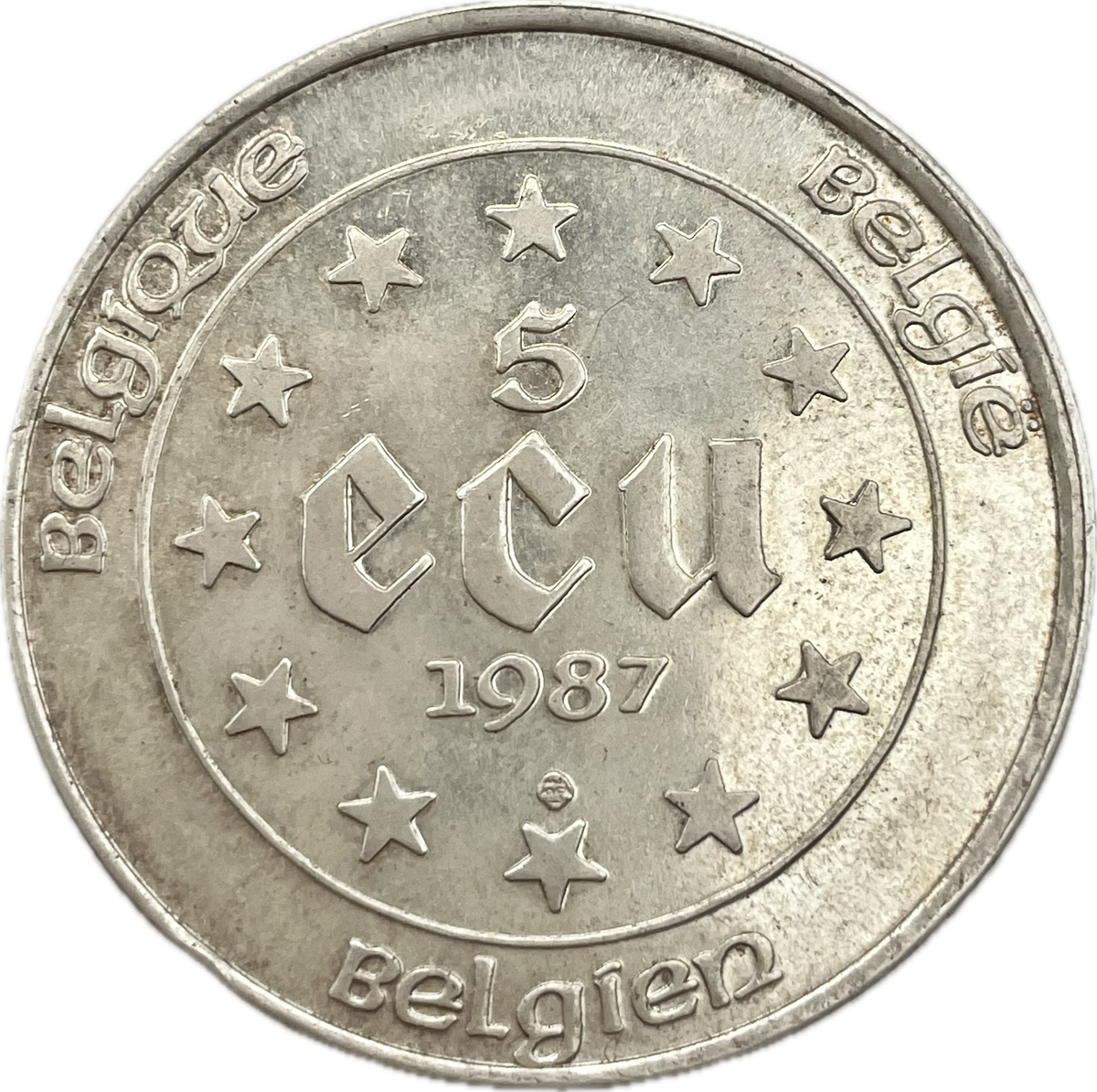 Bélgica - 1987 - 5 Ecu