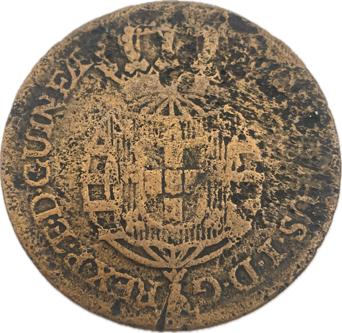 África Portuguesa - 1770 - 1/4 Macuta