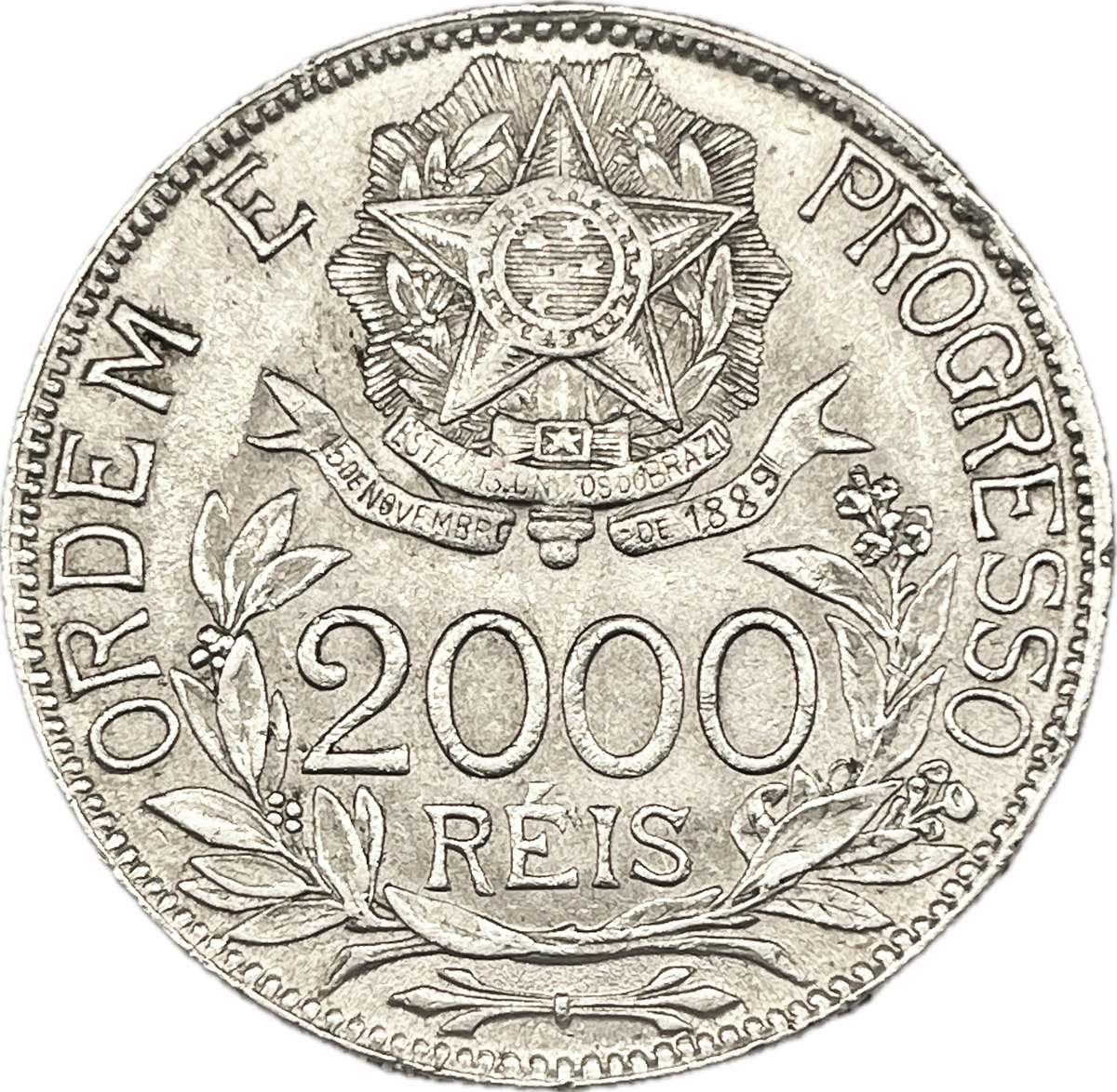 Brasil - 1913 - 2000 Reis -Estrellas Unidas