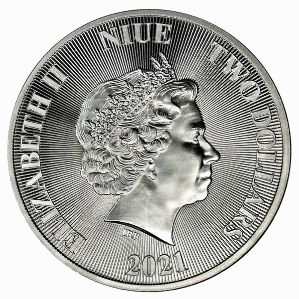 Niue - 2021 - 2 Dólares - Onza de Plata
