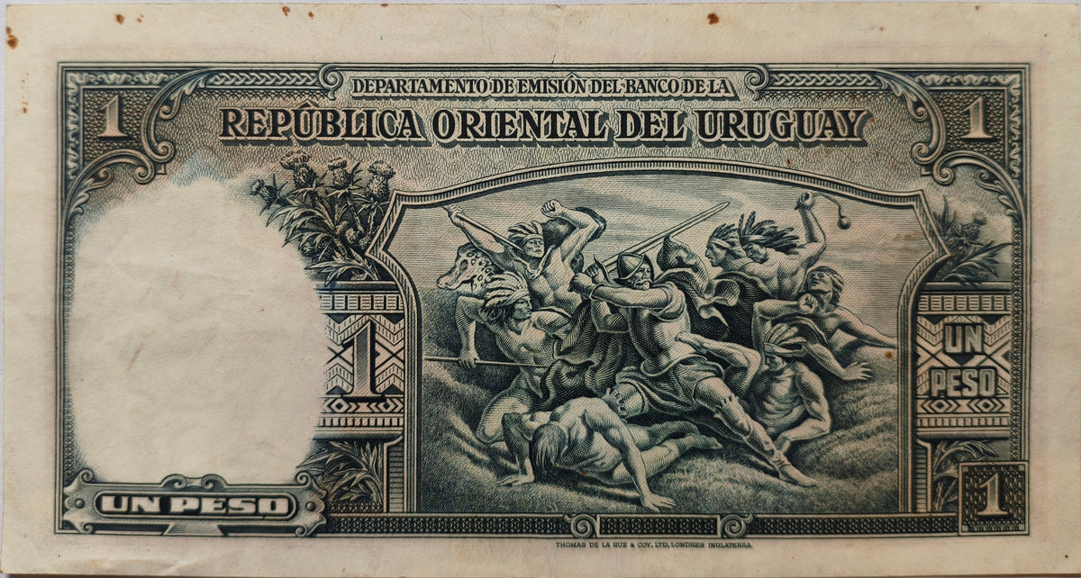 Uruguay - 1935 - 1 Peso - 9.III.7