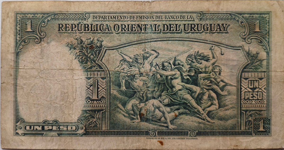 Uruguay - 1935 - 1 Peso - 9.III.7