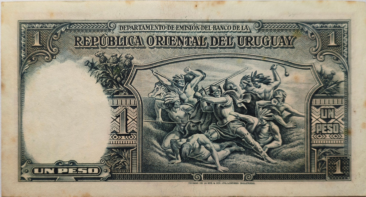 Uruguay - 1935 - 1 Peso - 9.III.2
