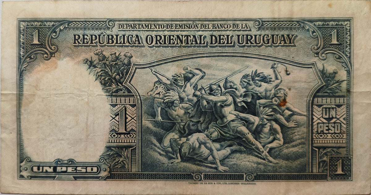 Uruguay - 1935 - 1 Peso - 9.III.1