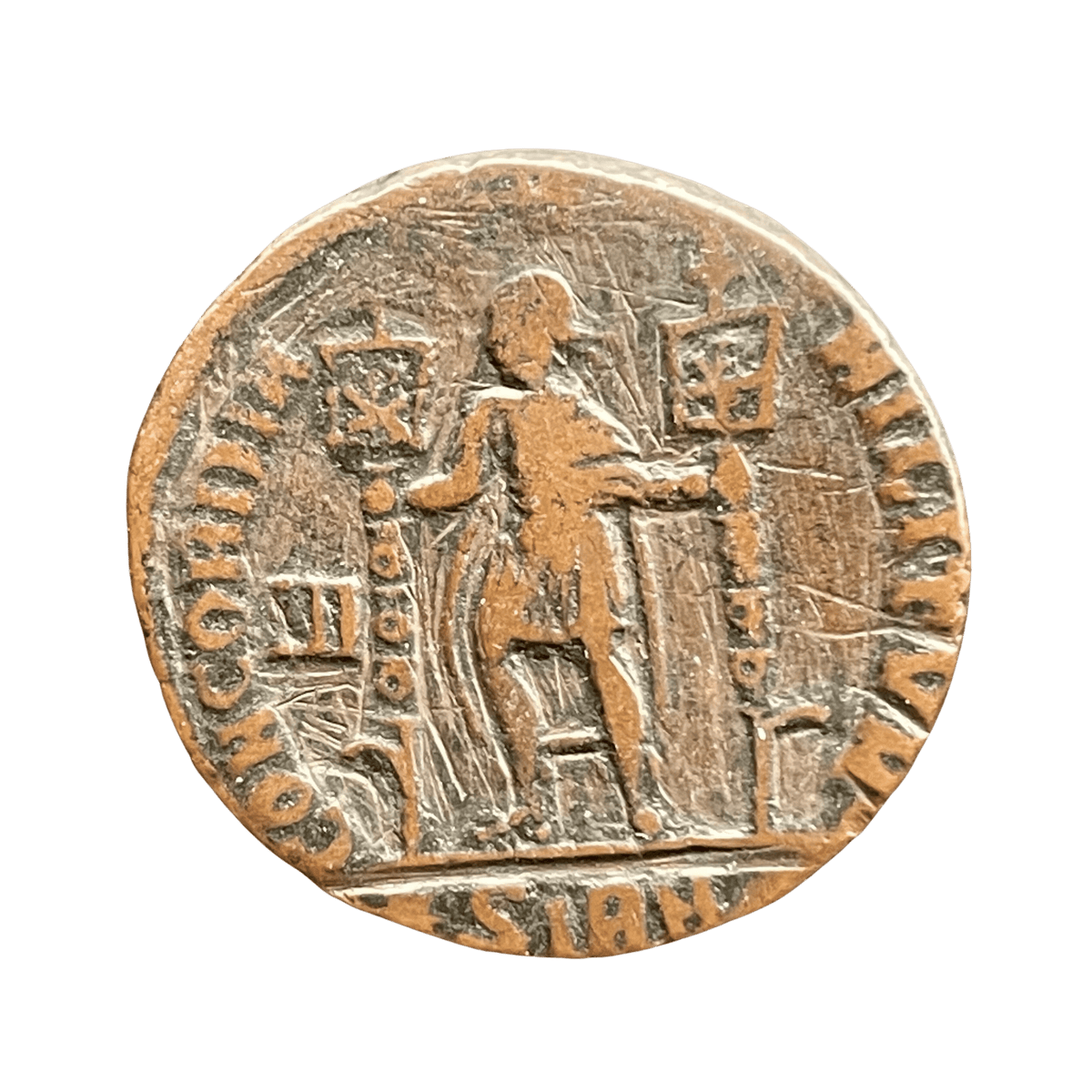 Imperio Romano - 351 al 354 - Constancio Galo - Follis año