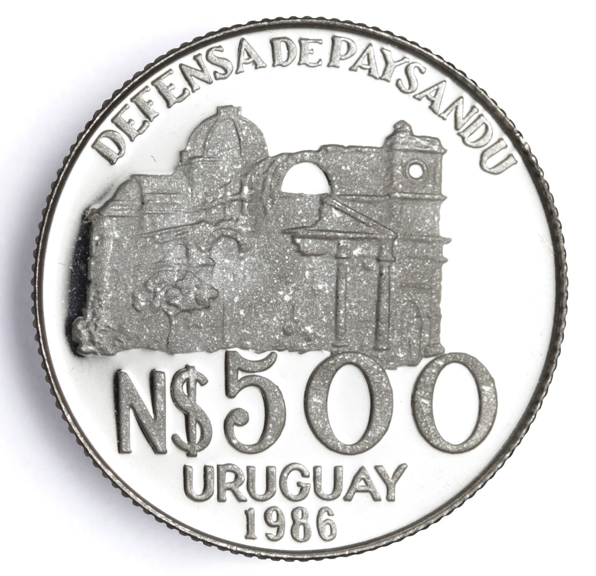 Uruguay - 1986 - N$ 500 - General Leandro Gómez