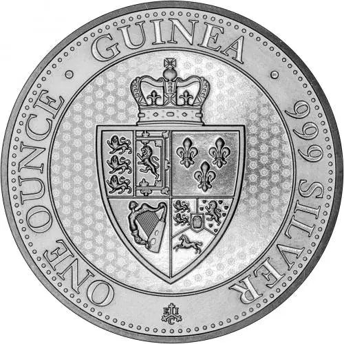 Santa Helena - 2019 - 1 Libra - Onza de Plata "Guinea"