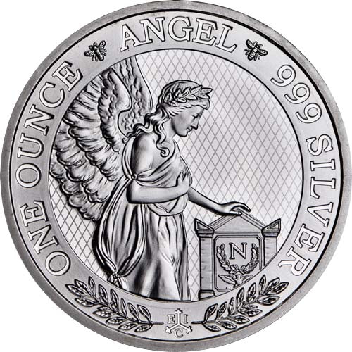 Santa Helena - 2021 - 1 Onza de Plata - "Angel"