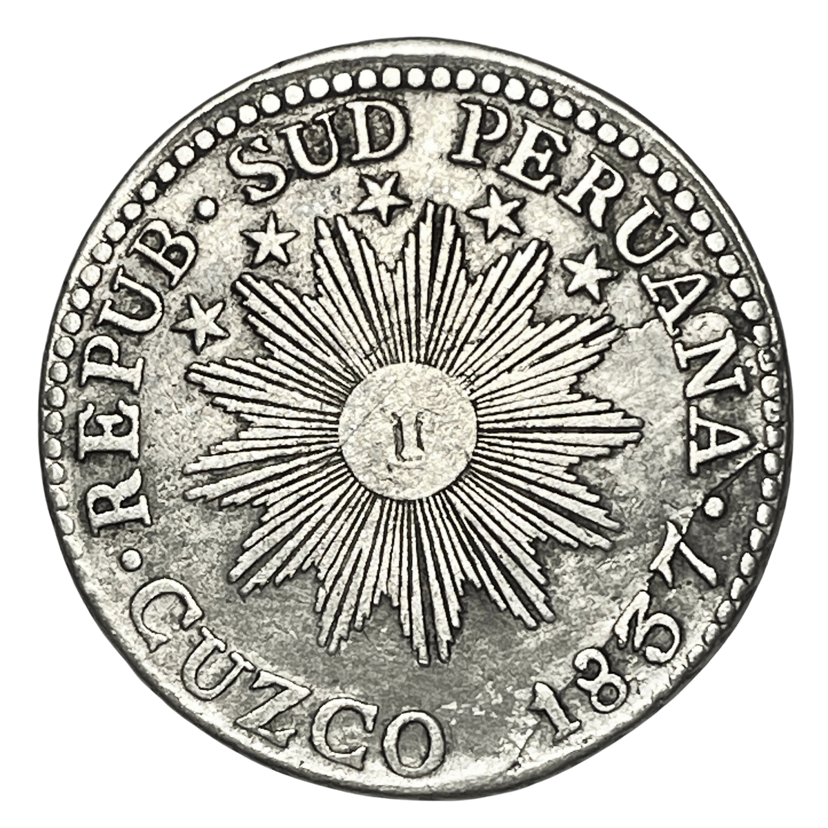 Perú - 1837 - 2 Reales