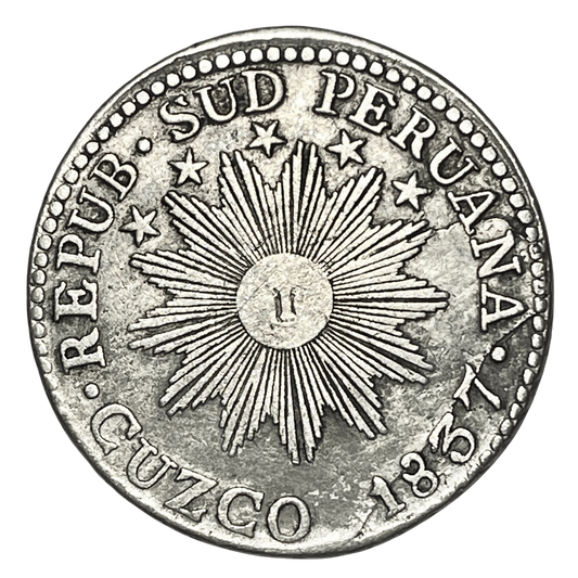 Perú - 1837 - 2 Reales