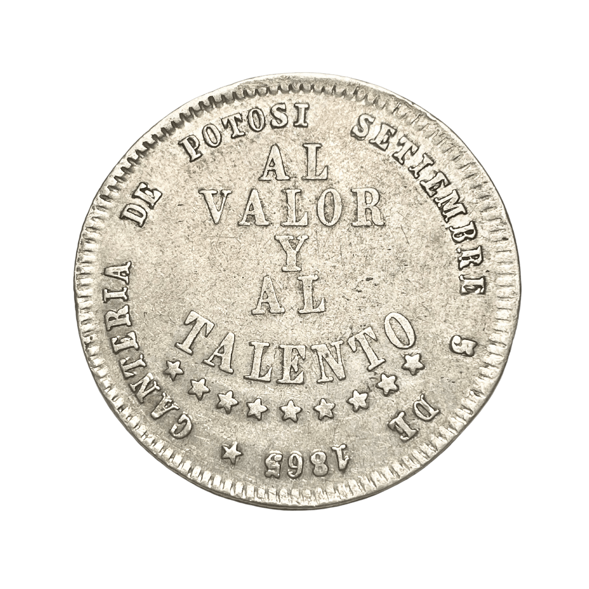 Bolivia - 1865 - ½ Melgarejo