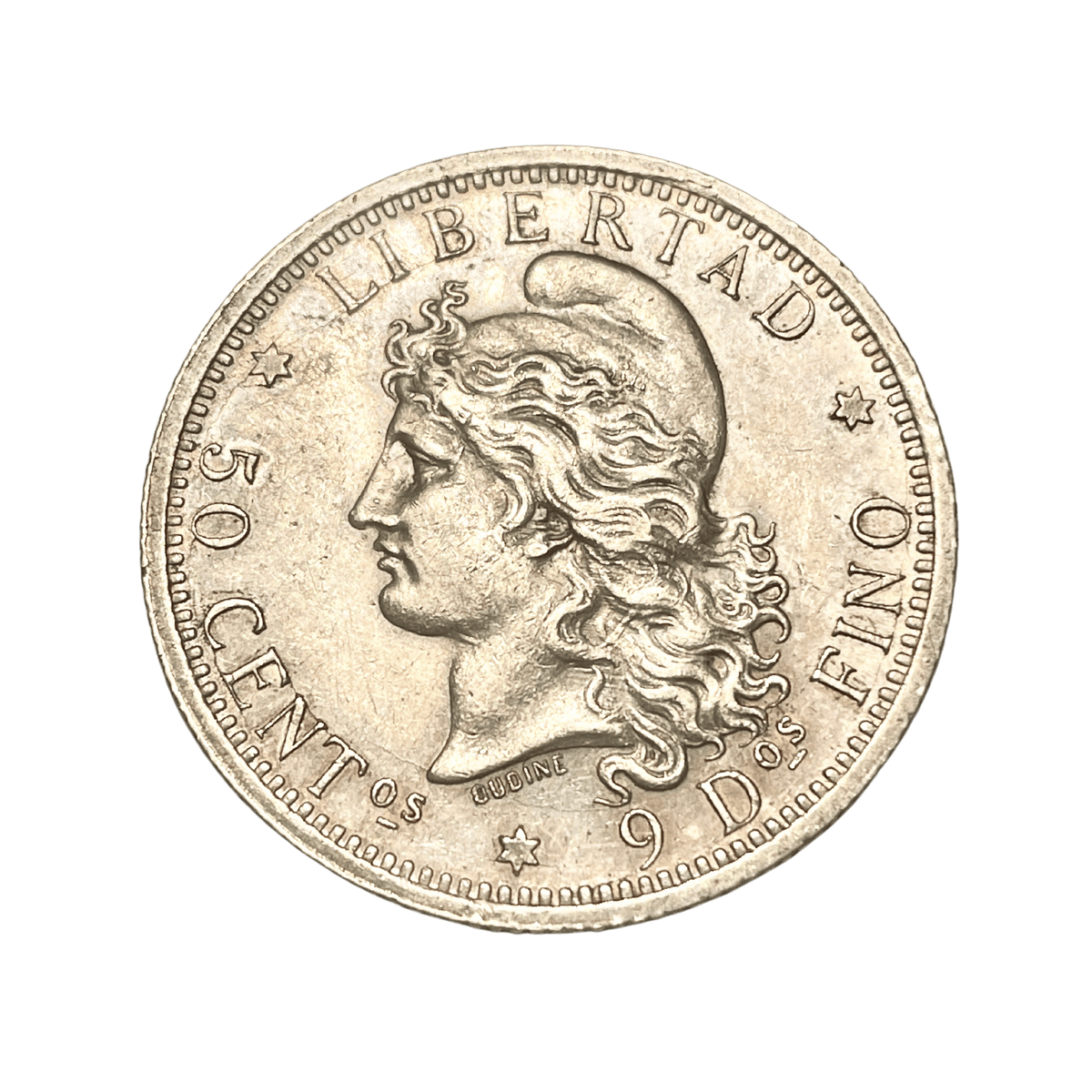 Argentina - 1883 - 50 Centavos