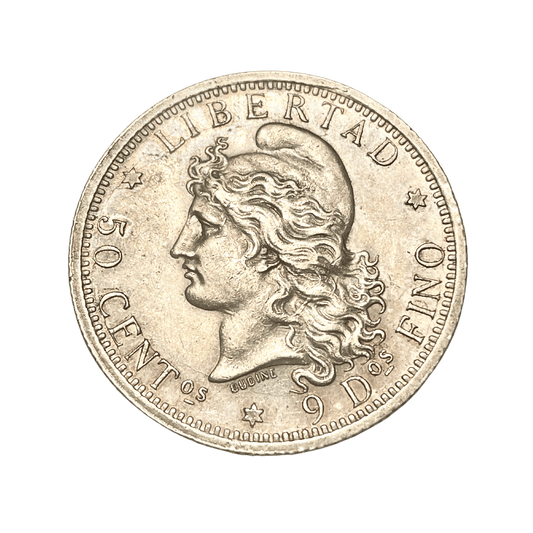 Argentina - 1883 - 50 Centavos