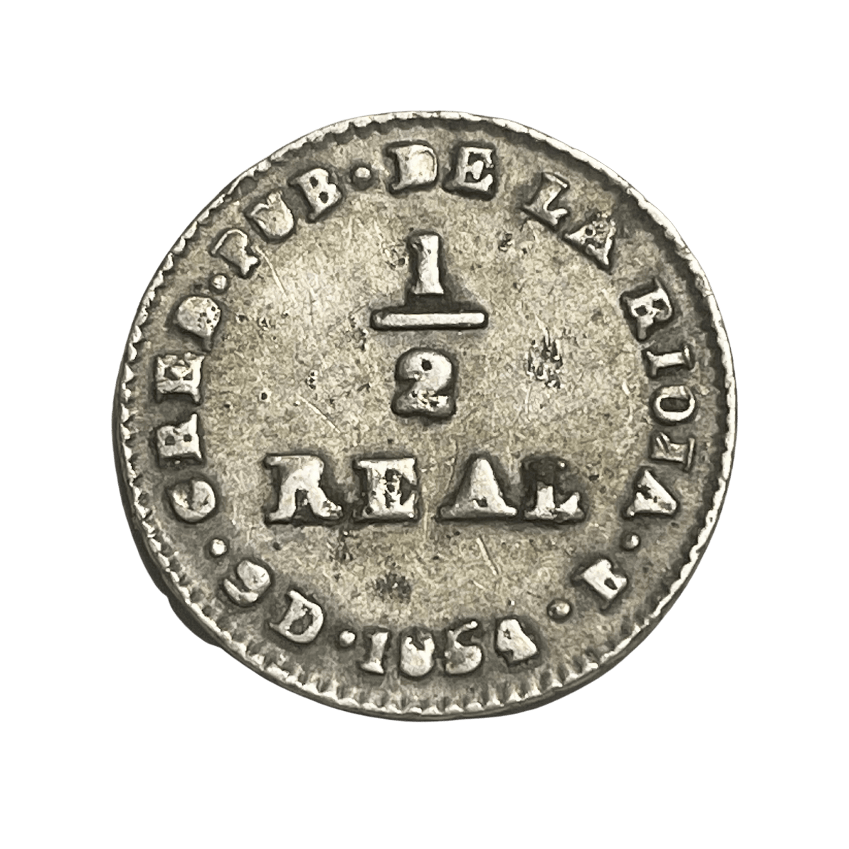 Argentina - 1854 - La Rioja - ½ Real