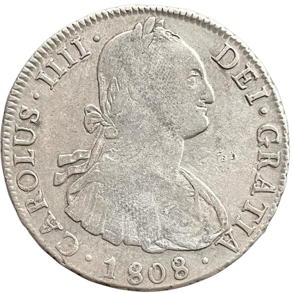 España Colonial - 1808 - Potosí -  8 Reales