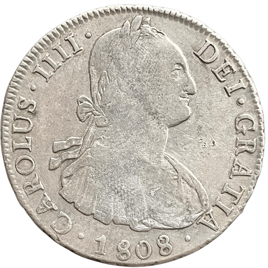 España Colonial - 1808 - Potosí -  8 Reales