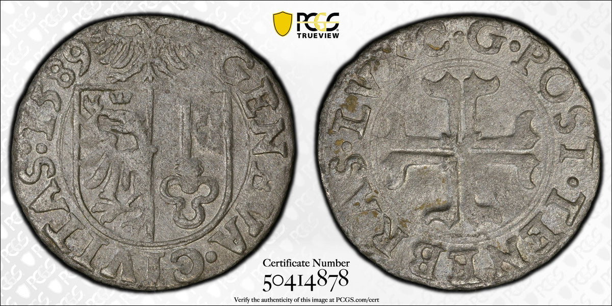 Suiza - 1589 - Ginebra - Sol - Certificada