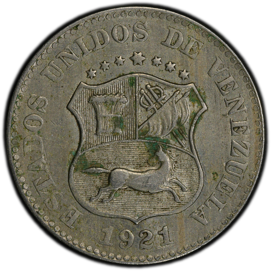 Venezuela - 1921 - 5 Centimos - Certificada