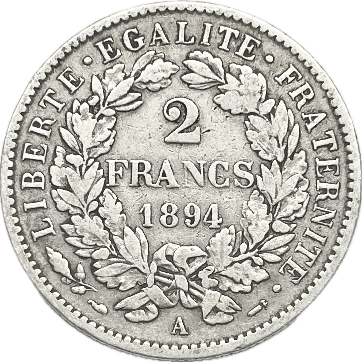 Francia - 1894 - 2 Francos