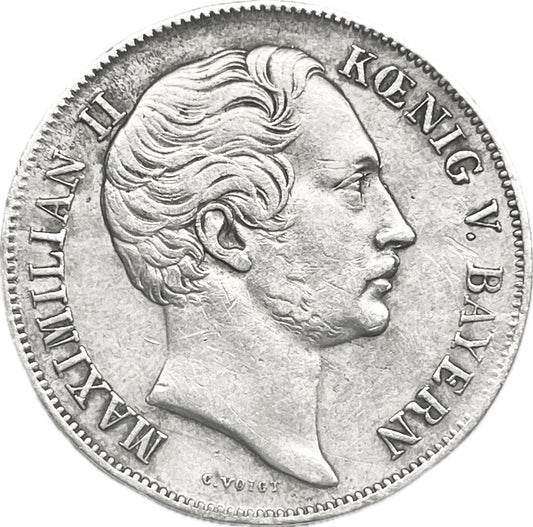 Alemania - 1850 - Bavaria - 1 Gulden