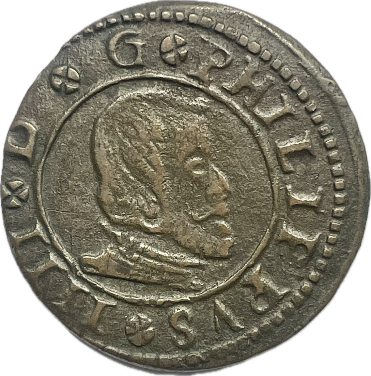 España - 1664 - Madrid - 16 Maravedís
