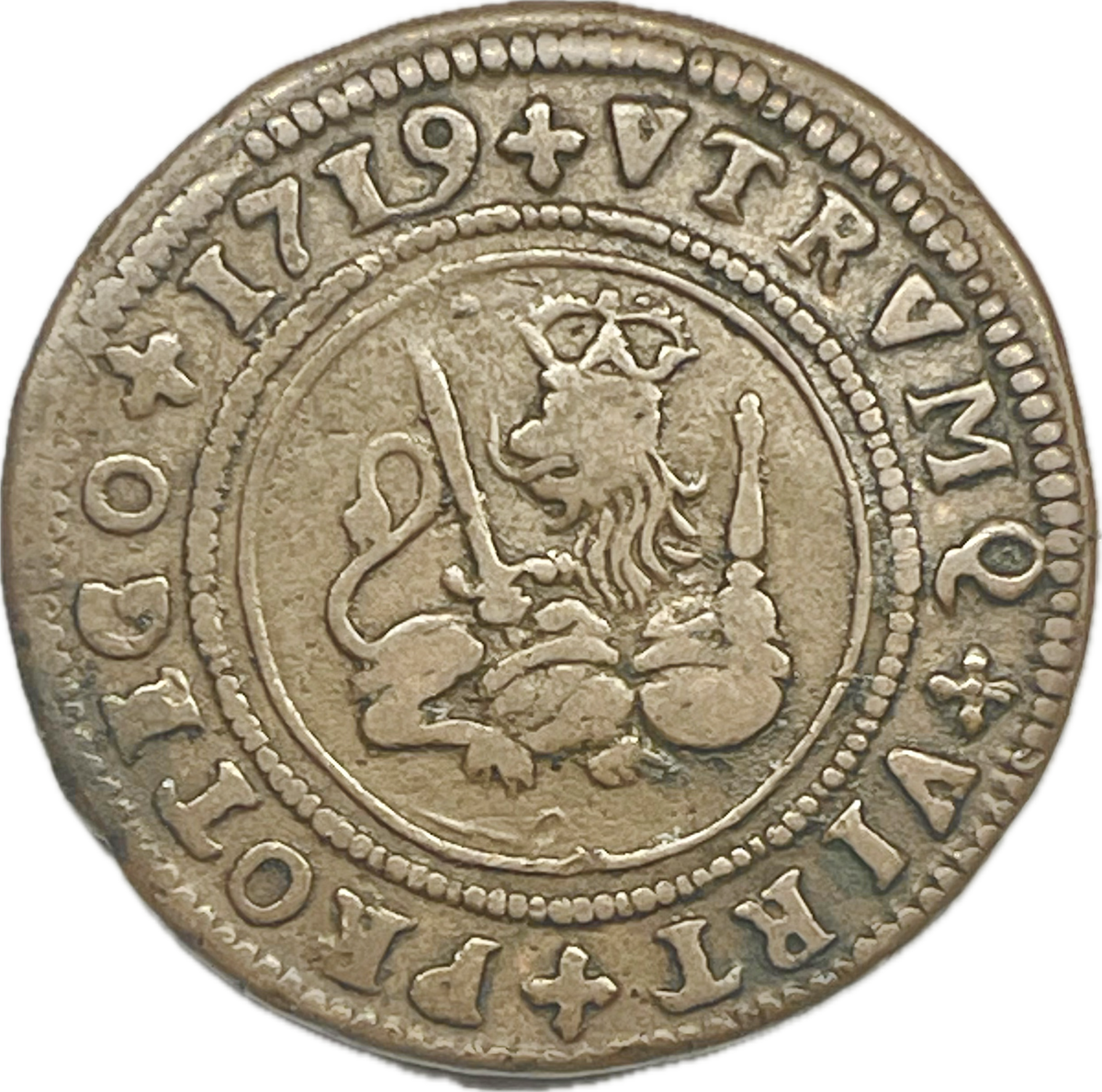 España - 1719 - Valencia - 4 Maravedís