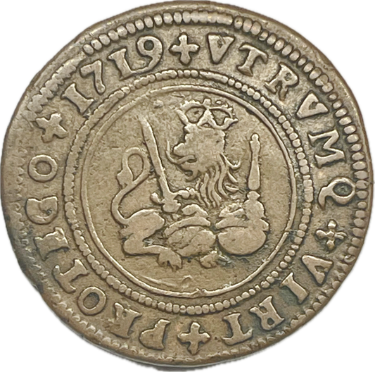 España - 1719 - Valencia - 4 Maravedís